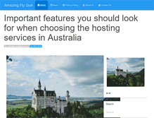 Tablet Screenshot of amazingflygun.com